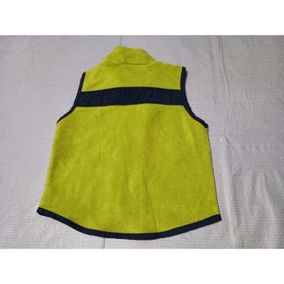 OSHKOSH B'gosh, Green/Blue Fleece Vest with Zipper, 24 Months - Picture 2 of 4